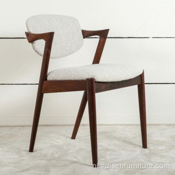 Moderne Kai Kristianssen eetkamerstoel Solid Wood Diningchair